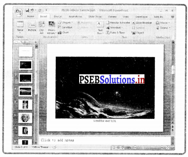 PSEB 8th Class Computer Notes Chapter 4 ਮਾਈਕਰੋਸਾਫਟ ਪਾਵਰਪੁਆਇੰਟ (ਭਾਗ-1 ...