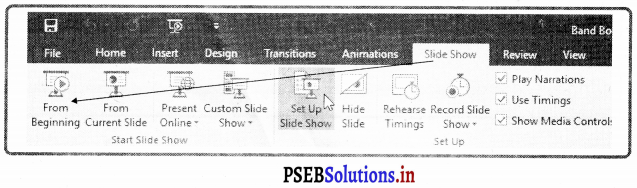 PSEB 8th Class Computer Notes Chapter 4 ਮਾਈਕਰੋਸਾਫਟ ਪਾਵਰਪੁਆਇੰਟ (ਭਾਗ-1 ...