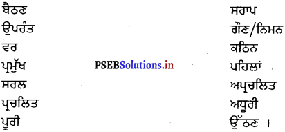 PSEB 8th Class Punjabi Solutions Chapter 4 ਸ੍ਰੀ ਗੁਰੂ ਅਰਜਨ ਦੇਵ ਜੀ 1
