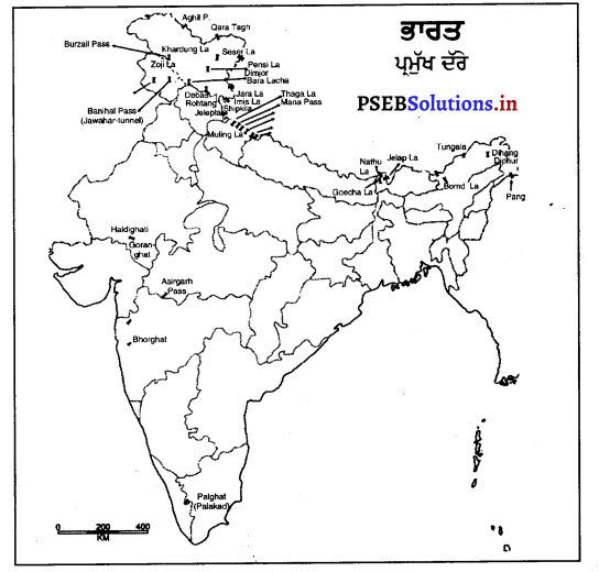 PSEB 9th Class SST Solutions Geography Chapter 2(a) ਭਾਰਤ ਧਰਾਤਲਭੂ-ਆਕ੍ਰਿਤੀਆਂ 1