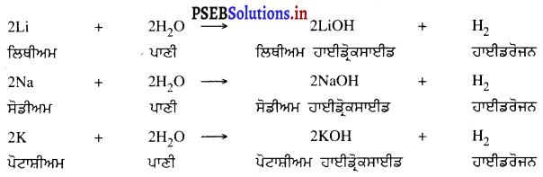 PSEB 10th Class Science Solutions Chapter 5 ਤੱਤਾਂ ਦਾ ਆਵਰਤੀ ਵਰਗੀਕਰਨ 8