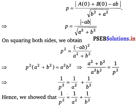 PSEB 11th Class Maths Solutions Chapter 10 Straight Lines Ex 10.3 3