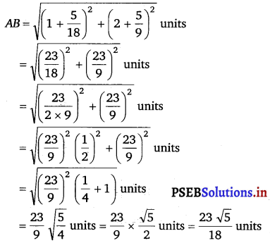 PSEB 11th Class Maths Solutions Chapter 10 Straight Lines Miscellaneous Exercise 7