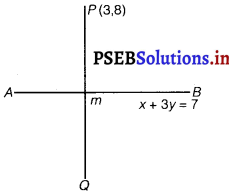 PSEB 11th Class Maths Solutions Chapter 10 Straight Lines Miscellaneous Exercise 8
