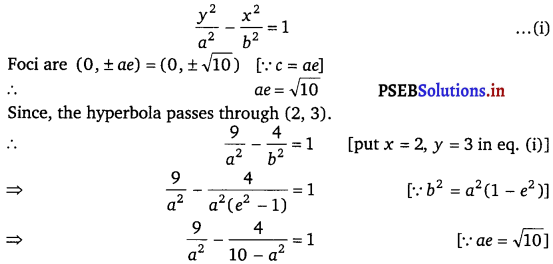 PSEB 11th Class Maths Solutions Chapter 11 Conic Sections Ex 11.4 3