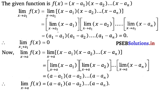 PSEB 11th Class Maths Solutions Chapter 13 Limits and Derivatives Ex 13.1 19
