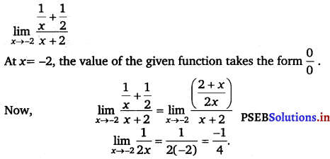 PSEB 11th Class Maths Solutions Chapter 13 Limits and Derivatives Ex 13.1 3