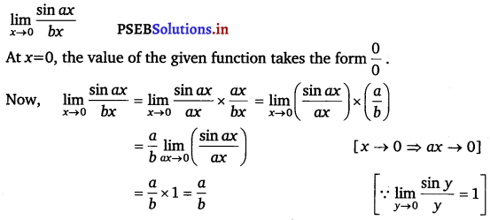 PSEB 11th Class Maths Solutions Chapter 13 Limits and Derivatives Ex 13.1 4