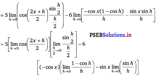 PSEB 11th Class Maths Solutions Chapter 13 Limits and Derivatives Ex 13.2 16