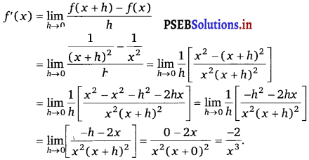PSEB 11th Class Maths Solutions Chapter 13 Limits and Derivatives Ex 13.2 3