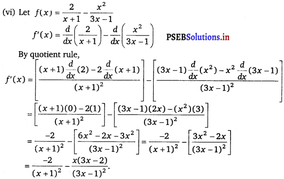 PSEB 11th Class Maths Solutions Chapter 13 Limits and Derivatives Ex 13.2 8