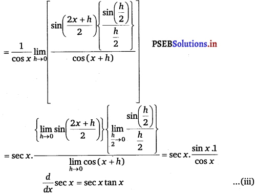 PSEB 11th Class Maths Solutions Chapter 13 Limits and Derivatives Miscellaneous Exercise 23