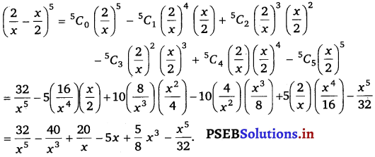 PSEB 11th Class Maths Solutions Chapter 8 Binomial Theorem Ex 8.1 1