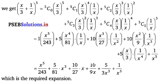 PSEB 11th Class Maths Solutions Chapter 8 Binomial Theorem Ex 8.1 2