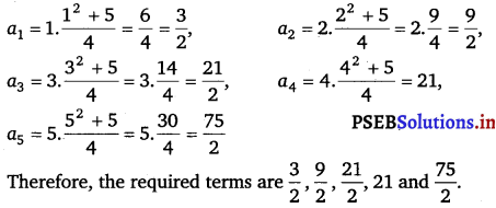 PSEB 11th Class Maths Solutions Chapter 9 Sequences and Series Ex 9.1 2