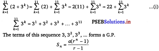 PSEB 11th Class Maths Solutions Chapter 9 Sequences and Series Ex 9.3 5
