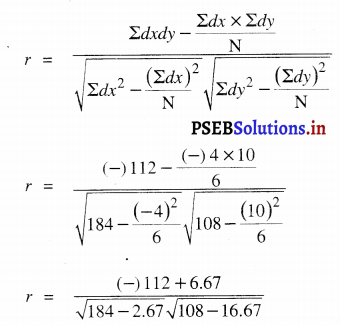 PSEB 12th Class Economics Solutions Chapter 30 सह-सम्बन्ध 10