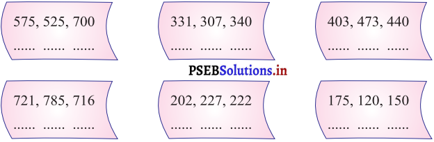 PSEB 3rd Class Maths Solutions Chapter 1 Numbers 120