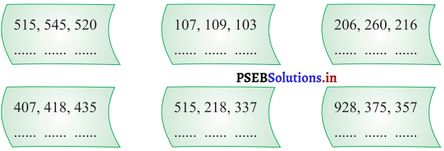 PSEB 3rd Class Maths Solutions Chapter 1 Numbers 122