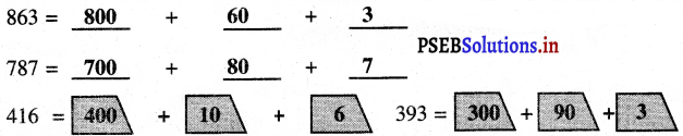 PSEB 3rd Class Maths Solutions Chapter 1 Numbers 149