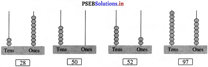 PSEB 3rd Class Maths Solutions Chapter 1 Numbers 52