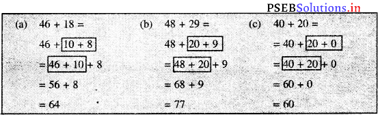 PSEB 3rd Class Maths Solutions Chapter 2 Addition and Subtraction 22