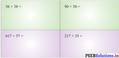 PSEB 3rd Class Maths Solutions Chapter 2 Addition and Subtraction 26
