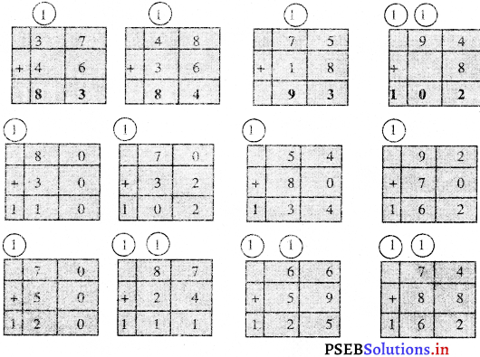 PSEB 3rd Class Maths Solutions Chapter 2 Addition and Subtraction 44