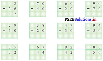 PSEB 3rd Class Maths Solutions Chapter 2 Addition and Subtraction 45