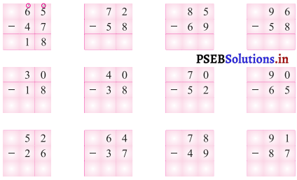 PSEB 3rd Class Maths Solutions Chapter 2 Addition and Subtraction 47