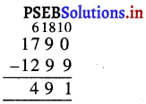 PSEB 5th Class Maths Solutions Chapter 2 संख्याओं पर मूल क्रियाएं Intext Questions 5