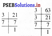 PSEB 5th Class Maths Solutions Chapter 3 महत्तम समावर्तक और लघुत्तम ...
