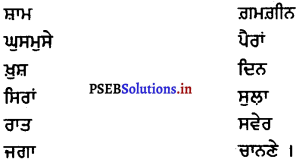 PSEB 6th Class Punjabi Solutions Chapter 21 ਪਿੰਡ ਇਉਂ ਬੋਲਦੈ 5