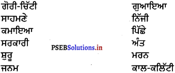 PSEB 6th Class Punjabi Solutions Chapter 23 ਹਾਕੀ ਖਿਡਾਰਨ ਅਜਿੰਦਰ ਕੌਰ 1