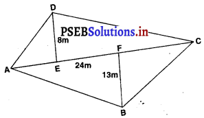PSEB 8th Class Maths Solutions Chapter 11 ਖੇਤਰਮਿਤੀ Ex 11.2 3