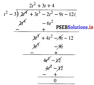 PSEB 10th Class Maths Solutions Chapter 2 बहुपद Ex 2.3 4