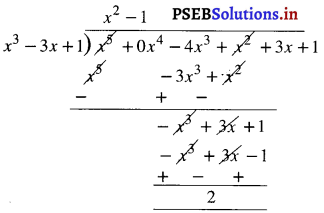 PSEB 10th Class Maths Solutions Chapter 2 बहुपद Ex 2.3 6