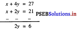 PSEB 10th Class Maths Solutions Chapter 3 दो चर वाले रैखिक समीकरण युग्म Ex 3.4 11