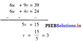 PSEB 10th Class Maths Solutions Chapter 3 दो चर वाले रैखिक समीकरण युग्म Ex 3.6 1