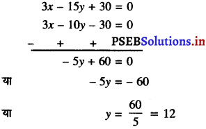PSEB 10th Class Maths Solutions Chapter 3 दो चर वाले रैखिक समीकरण युग्म Ex 3.7 3