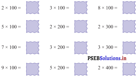 PSEB 3rd Class Maths Solutions Chapter 3 Multiplication 64