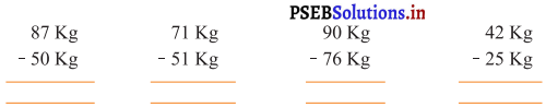 PSEB 3rd Class Maths Solutions Chapter 8 Measurement 27