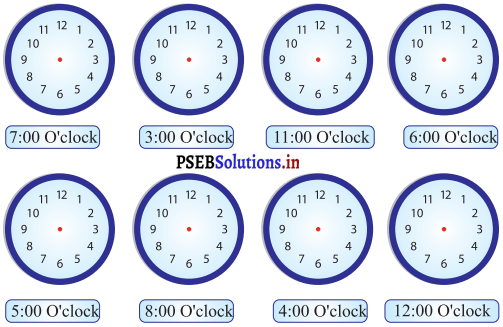 PSEB 3rd Class Maths Solutions Chapter 9 Time 11