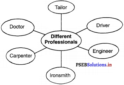 PSEB 4th Class EVS Solutions Chapter 4 Different Professionals 2