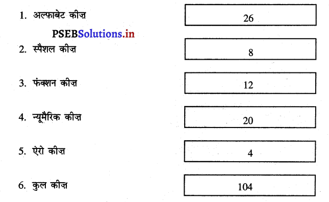 PSEB 6th Class Computer Solutions Chapter 7 इनपुट यन्त्र 3