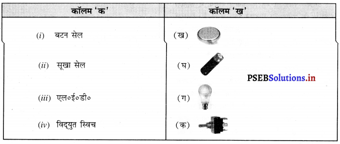 PSEB 6th Class Science Solutions Chapter 12 विद्युत तथा परिपथ 2