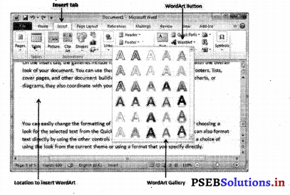 PSEB 7th Class Computer Notes Chapter 4 एम एस वर्ड में फारमैटिंग (भाग-1) 16