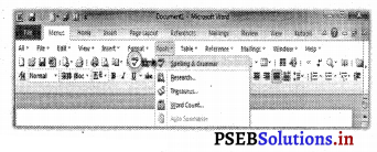 PSEB 7th Class Computer Notes Chapter 5 एमएस वर्ड में फारमैटिंग (भाग-2) 2