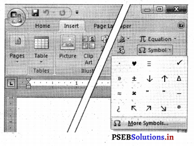 PSEB 7th Class Computer Solutions Chapter 4 एम एस वर्ड में फारमैटिंग ...