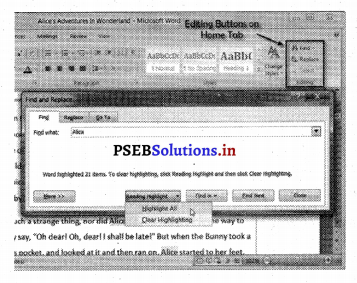 PSEB 7th Class Computer Solutions Chapter 4 एम एस वर्ड में फारमैटिंग ...